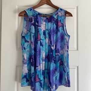Ann Taylor LOFT sleeveless blouse Size Medium